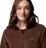 COLUMBIA WOMEN'S BENTON SPRINGS FULL ZIP - SIZE: WOMEN LARGE PETITE - TOBACCO New