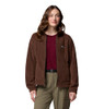 COLUMBIA WOMEN'S BENTON SPRINGS FULL ZIP - SIZE: WOMEN LARGE PETITE - TOBACCO New