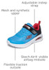 404105L SKECHERS SKETCHERS BOYS' MICROSPEC MAX ADVANCE-SQUAD-P - SIZE YOUTH 5 New