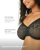 857210 WACOAL WOMEN'S VISUAL EFFECTS MINIMIZER BRA SIZE: WOMEN 40DD - BLACK