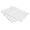 Amazon Basics Lightweight Super Soft Microfiber Pillowcases, Pack of 2 - White New