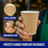 Genuine Joe Rippled Hot Cup, 10oz (Pack of 500) B00FFG8SCQ - NEW New
