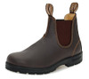 BLUNDSTONE ELASTIC SIDED BOOT LINED BOOTS BL550 WALNUT SIZE MEN'S 5 WOMEN'S 8