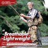 Dark Lightning Breathable Insulated Chest Waders Perfect 4 Seasons, Camouflage