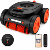 IQUAVIA CORDLESS POOL ROBOT VACUUM FOR INGROUND POOLS WITH APP AND REMOTE