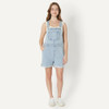 AEWM54002M25 Amazon Essentials Women's Medium Stretch Short Overalls - M New