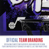 79009F33 Franklin Sports NBA Over the Door Basketball Hoop - Utah Jazz