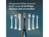 Philips Sonicare S2 Sensitive - Genuine Replacement Electric Toothbrush Heads,