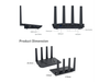 GL.iNet GL-AX1800(Flint) WiFi 6 Router -Dual Band Gigabit Wireless Internet