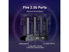 GL.iNet GL-BE9300 Flint 3 Tri-Band Wi-Fi 7 Router 5 x 2.5G VPN Router | Tri-Band