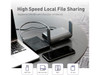 GL.iNet GL-AXT1800 Slate AX Pocket-Sized Wi-Fi 6 Travel Router with VPN |