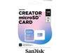 SANDISK 128GB Creator microSD UHS-I Card with SD Adapter - Up to 190MB/s, for