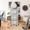 SIMPLE HOUSEWARE 10 DRAWERS ROLLING UTILITY CART ORGANIZER - CHROME