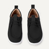 AEMN82375Q226 AMAZON Essentials Men's Canvas Moc Toe Loafer, Size 9 Black/White