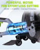 WORKPRO 16 Inch Wet Concrete Saw with Water Cutting, 6.69" Depth