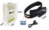 MACHFALLY Rechargeable LED Headlamps Multi-purpose 350Lumens, LX200 - BLACK