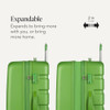 SWISSGEAR 7366 SIGNATURE HARDSIDE EXPANDABLE LUGGAGE 27-INCH - GREEN New