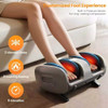 AEPR FOOT MASSAGER WITH HEAT & COLD FOR FEET, LEG AND ARM SFM01G - GRAY