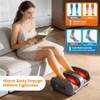 AEPR FOOT MASSAGER WITH HEAT & COLD FOR FEET, LEG AND ARM SFM01G - GRAY