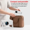 XIAOYA MINI PROJECTOR WIFI BLUETOOTH AUTO KEYSTONE&ELECTRIC - WHITE