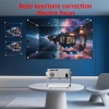 XIAOYA MINI PROJECTOR WIFI BLUETOOTH AUTO KEYSTONE&ELECTRIC - WHITE