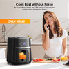 ACEKOOL 5QT AIR FRYER WITH VISIBLE WINDOW 8 PRESET AF-311A - BLACK