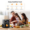 ACEKOOL 5QT AIR FRYER WITH VISIBLE WINDOW 8 PRESET AF-311A - BLACK