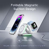 MURPISO 3 in 1 Charging Station for Apple, Wireless Charger Pad for iPhone