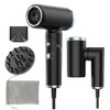 WEEYUM MINI TRAVEL HAIR DRYER DUAL VOLTAGE EUROPE HIGH-SPEED FOLDABLE - BLACK
