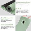 Yoga Mat Non Slip, Eco Friendly Fitness Exercise Mat Carrying Strap -Green/Black New