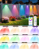 CUJEMY OUTDOOR DECK LIGHTS 16 PACK - 100FT - SMART RGB - HCP215
