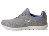 12983 Skechers Women's Summits Quick Getaway Sneaker Wide Gray 8 W New