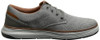 65981 SKECHERS Men's Moreno Canvas Oxford Shoe, Beige, Size 11 US