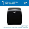 Scott Professional Automatic Hard Roll Paper Towel Dispenser B00CHU7UZE -Black New