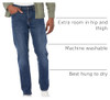 AMAZON ESSENTIALS HERR JEANS ATLETISK PASSFORM - SIZE: MEN 29WX30L - DARK BLUE New