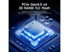 HUADISK 1TB TLC NVMe SSD, M.2 2280 PCIe Gen4x4 Internal Solid State Drive, Read