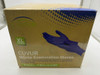 Powder CUVUR Free Nitrile Gloves Medical Heavy Duty Size XL 900Count Blue New