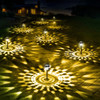 AUVERI ULTRA BRIGHT SOLAR LIGHTS OUTDOOR WATERPROOF, WARM WHITE, 10PACK New
