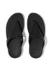 GB1-001-050 FITFLOP WOMEN'S LULU RUBBER-STUD SANDALS SIZE WOMEN 7 BLACK