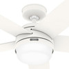HUNTER ASHEVILLE 52” INDOOR/OUTDOOR CEILING FAN - WHITE New