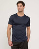 AMZON ESSENTIALS 5 PACK MEN'S DRY FIT WORKOUT T SHIRTS - SIZE L, SET 12 New