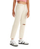 A47120001 Levi's Women's Ripped Waist Wedgie Jeans, White Destructed, Size 28