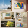 HISENSE 75" CLASS QLED 4K CANVASTV SERIES SMART TV 75S7N 144HZ - BLACK