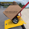 Curb Ramp - Heavy Duty, Portable Ramp with 1000lb Weight. B073WQGZX8 - Yellow New