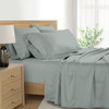 KATHY IRELAND HOME 1000 THREAD COUNT COTTON 6-PIECE SHEET SET,KING - SOFT SILVER