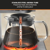 KRUPS ESSENTIAL BREWER 8 CUP DRIP COFFEE MACHINE, KMM911 AUS, STAINLESS STEEL