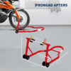 GarveeTech Motorcycle Stand Lift 900 LBS Front & Rear Combo Motorcycle Stands