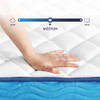 Best Price Mattress BP-MSSB5AZI10T 10 Inch Hybrid Mattress, Twin - White New