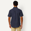 AEMN21976Q226 AMAZON ESSENTIALS MEN'S REGULAR FIT LINEN SHIRT NAVY SIZE L New