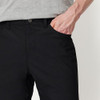 AMAZON ESSENTIALS CLASSIC FIT 5 POCKET COMMUTER PANTS MEN 32WX28L - BLACK New